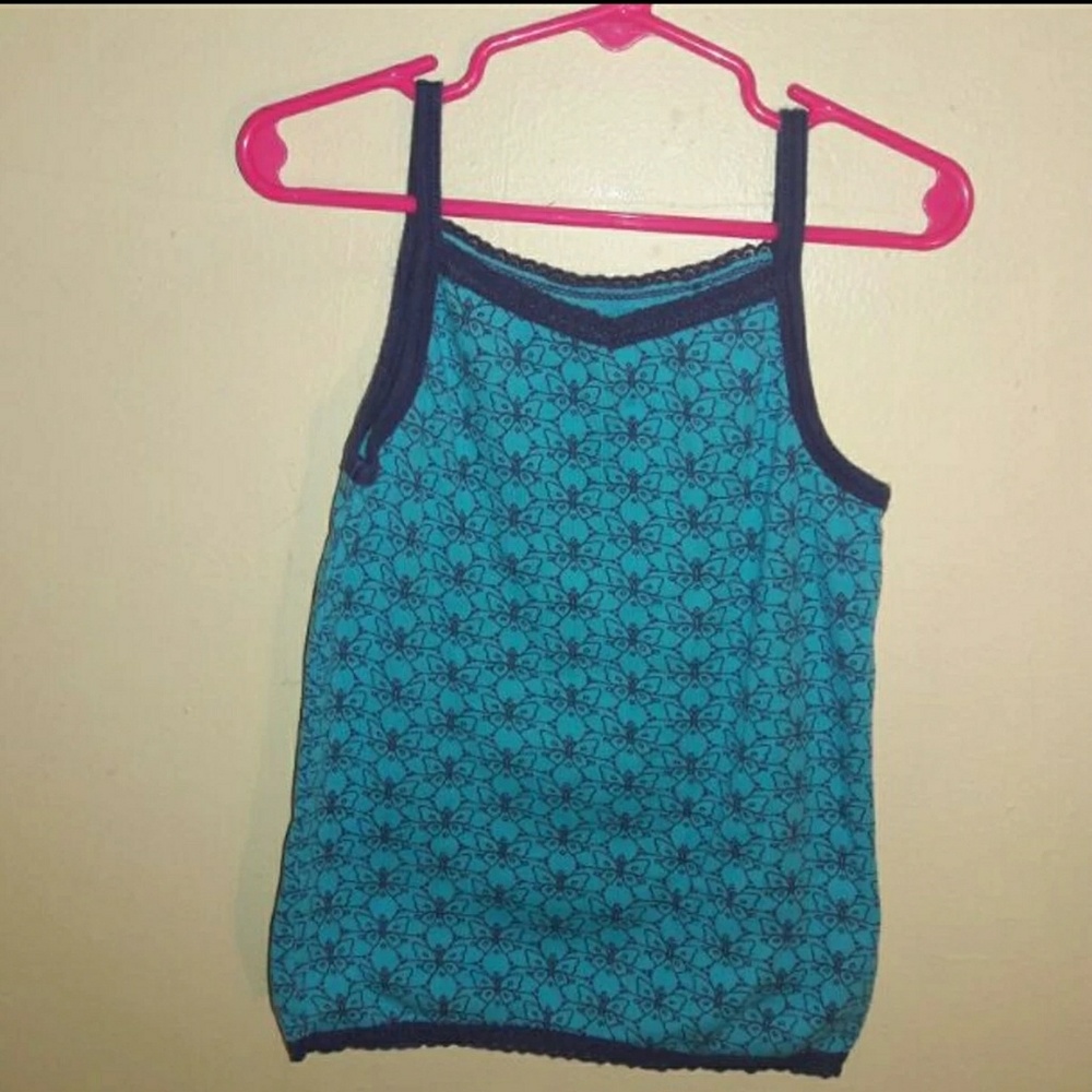 Faded glory girls 6/6x blue tank top